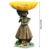 Garden Decoration Resin Birdbath - LuxNovaHub 