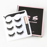 Magnetic Lash Kit - 3D Mink Lashes & Waterproof Magnetic Eyeliner for All-Day Glam