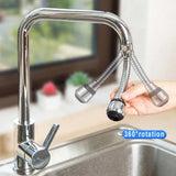 360° Adjustment Kitchen Faucet Extender - LuxNovaHub 