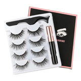 Magnetic Lash Kit - 3D Mink Lashes & Waterproof Magnetic Eyeliner for All-Day Glam