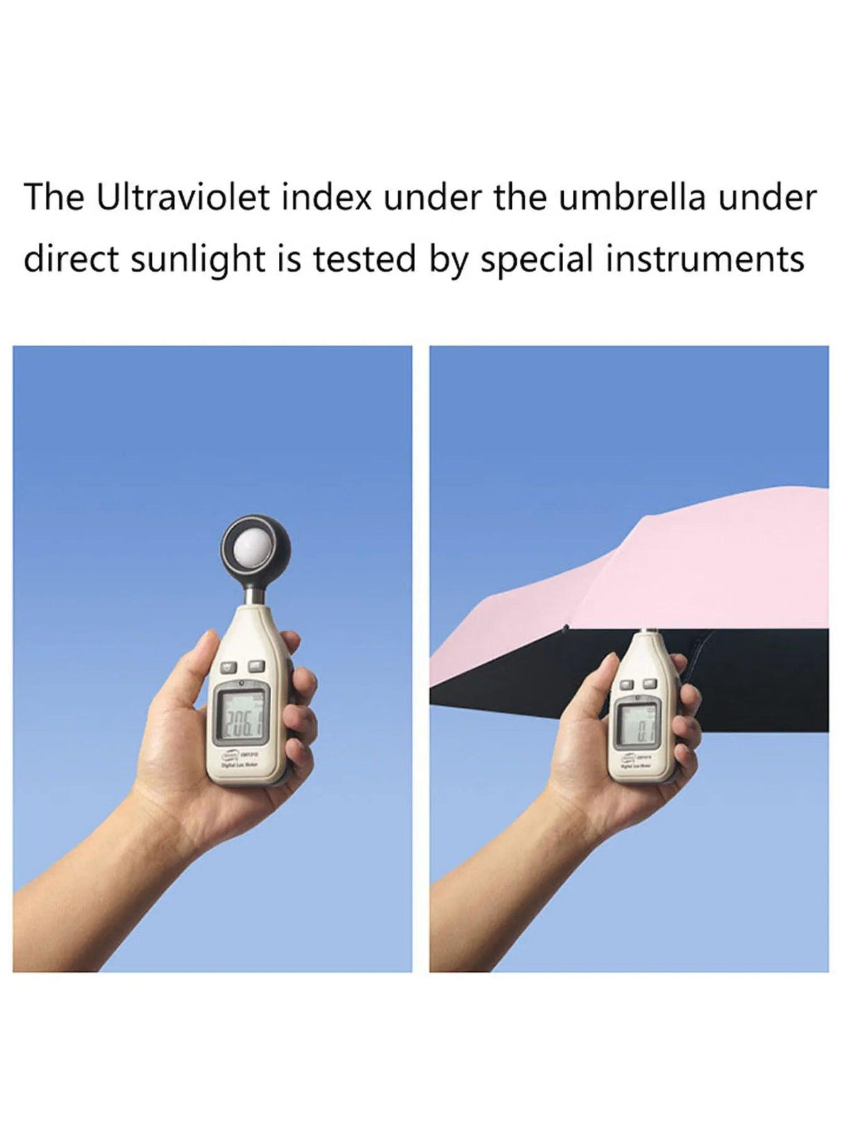 Outdoor Mini Sun Umbrella UV Protection - LuxNovaHub 