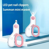 LED Light Pet Nail Clipper - LuxNovaHub 