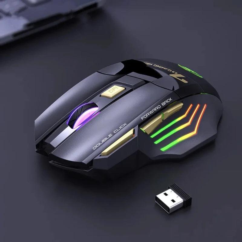 Wireless Gaming Mouse USB IMICE GW-X7 3200DPI Dual - LuxNovaHub 