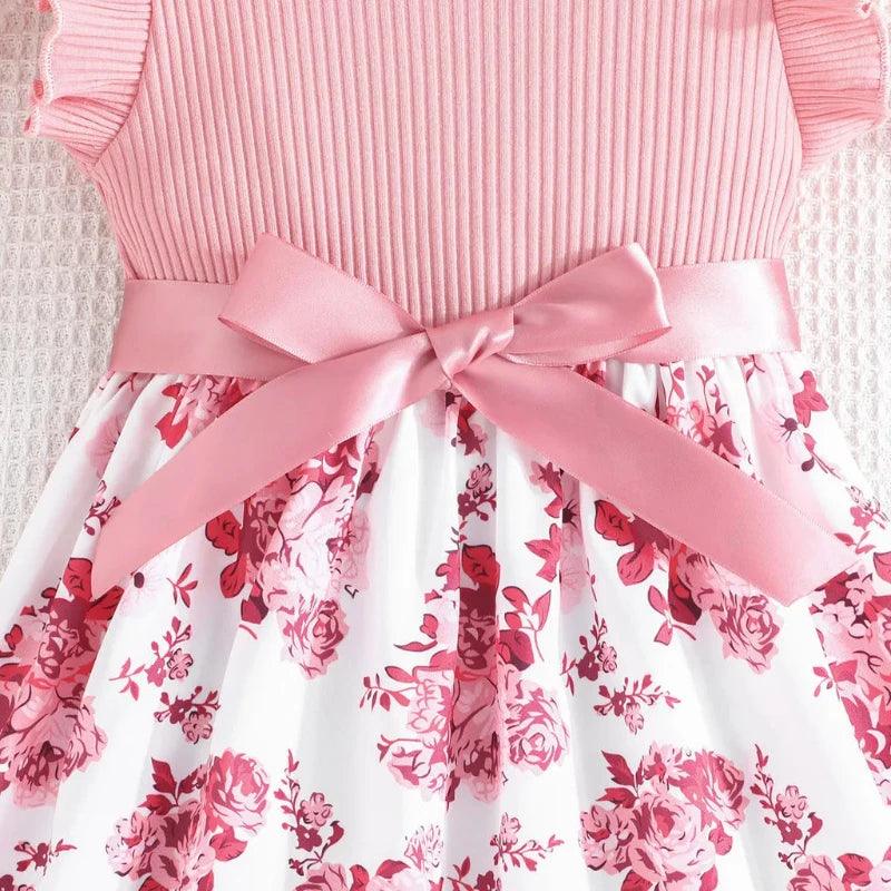 Dress For Kids 4-7 Years old Cotton Ruffled - LuxNovaHub 