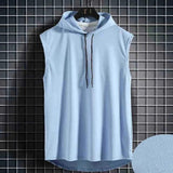 Summer Men Clothing Tank Tops Sweatshirt Sleeveless Tops - LuxNovaHub 