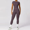 Yoga Set 2 Pieces Women Tracksuits Workout - LuxNovaHub 