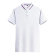 Customized LOGO Polo T-Shirt Men Summer - LuxNovaHub 