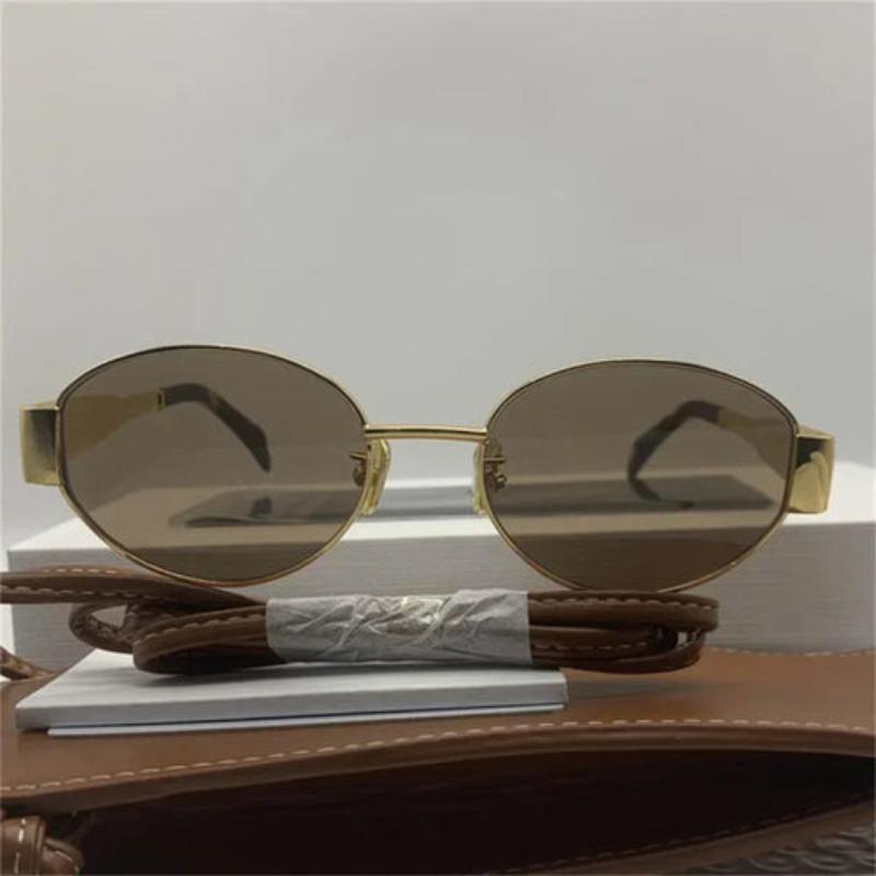 Gold Metal Frame Sunglasses - Sexikinis Swim - LuxNovaHub 