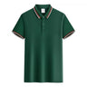 Customized LOGO Polo T-Shirt Men Summer Men's - LuxNovaHub 