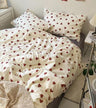 Duvet Cover Set with Pillowcases Flat Sheet - LuxNovaHub 