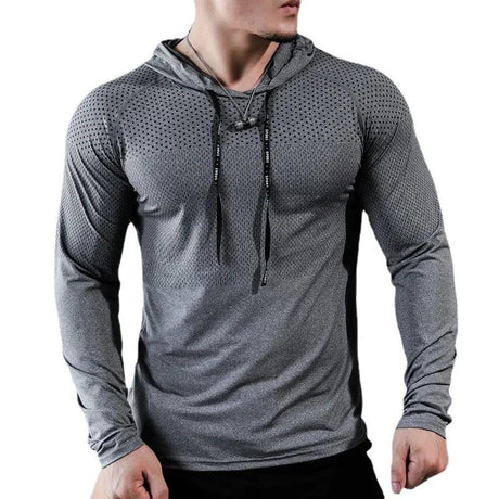 2023 Mens Fitness Tracksuit Running Sport Hoodie Gym Joggers - LuxNovaHub 