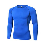 Men Compression Running T-Shirt Fitness - LuxNovaHub 