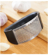 Stainless Steel Garlic Press - LuxNovaHub 