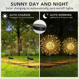 Solar Firework Light Waterproof - LuxNovaHub 