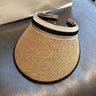 Straw sun visor Hat - Sexikinis Swim - LuxNovaHub 