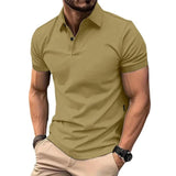 Classic Summer Polo Shirt - LuxNovaHub 