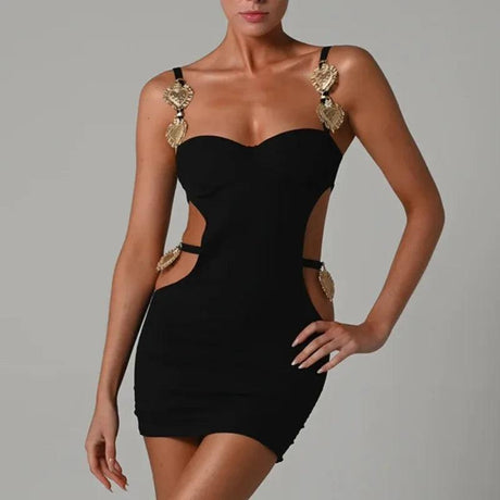 Sexy Women Sling Slim Strap Dress Club Dinner - LuxNovaHub 