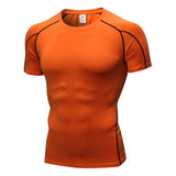 Men Fitness Sport Gym T-shirt - LuxNovaHub 