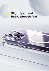 Lucent Magnetic Hard PC Clear Case for iPhone - LuxNovaHub 