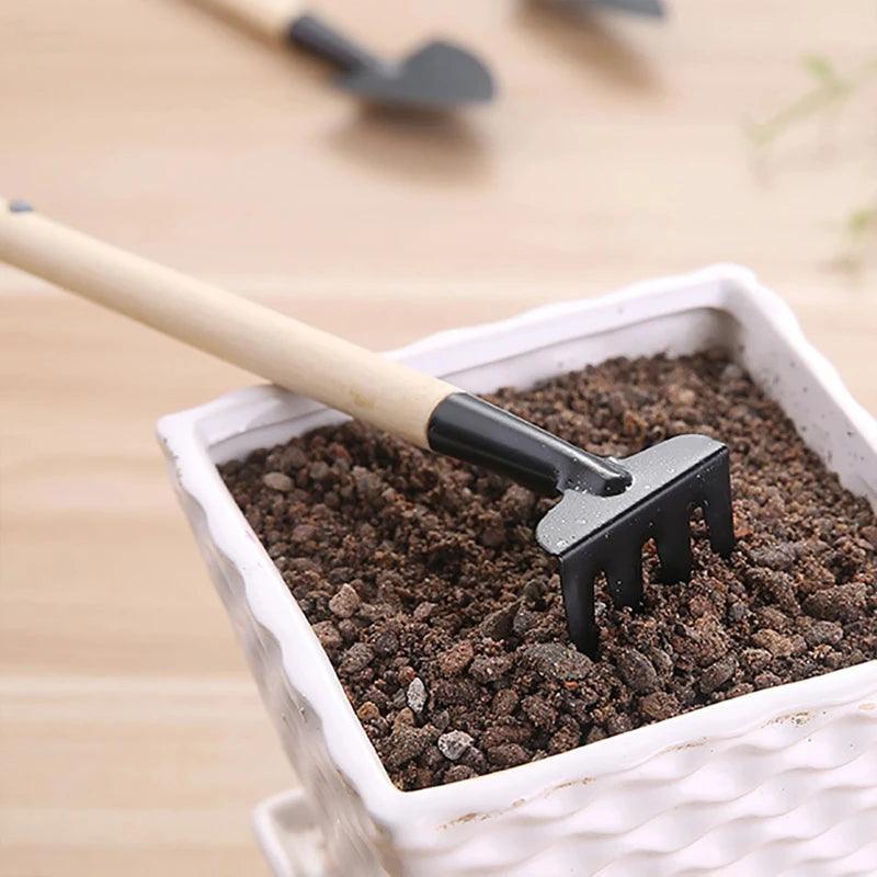 3Pcs/Set Mini Garden Tool Set For Garden - LuxNovaHub 