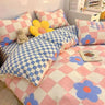 Duvet Cover Set with Pillowcases Flat Sheet - LuxNovaHub 