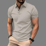 Classic Summer Polo Shirt - LuxNovaHub 