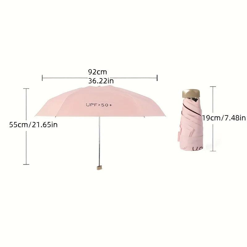 Outdoor Mini Sun Umbrella UV Protection - LuxNovaHub 