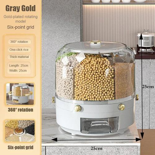 Sealed Dry Cereal Grain Bucket - LuxNovaHub 