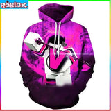 ROBLOX Digital Printing Hooded Sweater Hooded Pullover - LuxNovaHub 