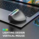 Dual Mode 2.4G Wireless Bluetooth Mouse - LuxNovaHub 