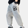 Basketball Sports Digital Print 23 Children's Pants Casual - LuxNovaHub 