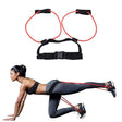 Elastic Resistance Band Pull Rope – Home Fitness Trainer for Strength & Workout - LuxNovaHub 