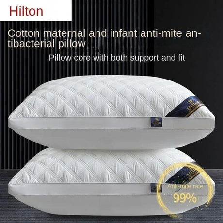 Soft Cotton Pillow Core for Neck Support - LuxNovaHub 