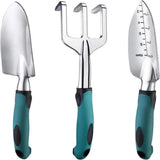 Garden Tool Set Heavy Duty Aluminum Weeder - LuxNovaHub 