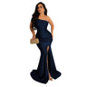 Elegance Women Formal Long Dress Female Evening Robe Girl's Party - LuxNovaHub 