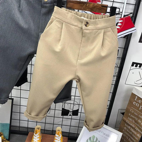 2024 Spring Boys Casual Pant Trousers - LuxNovaHub 