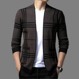 Men’s Korean Knitted Jacket - LuxNovaHub 