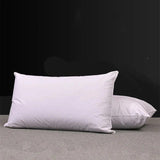 White Goose Feather Pillow - LuxNovaHub 