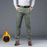 Men's Winter Fleece Fluff Thicken Warm Pants - LuxNovaHub 