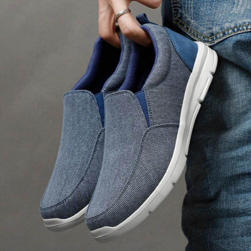 Mens Breathable Walking Sneakers - LuxNovaHub 