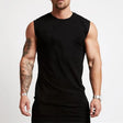 Cotton Gym Clothing Mens Workout Sleeveless Shirt - LuxNovaHub 