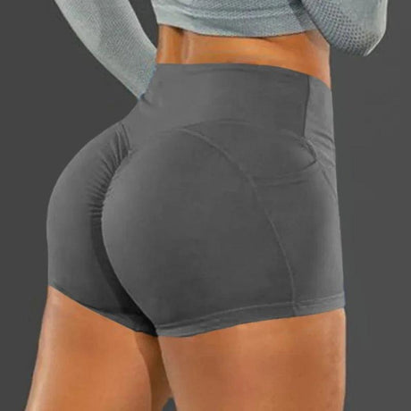 Gym Women Solid Color Pocket Hip Lift - LuxNovaHub 