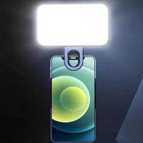 Portable LED Selfie Fill Light - LuxNovaHub 