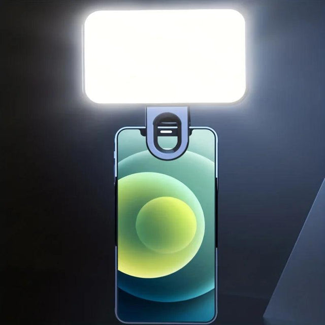 Portable LED Selfie Fill Light - LuxNovaHub 