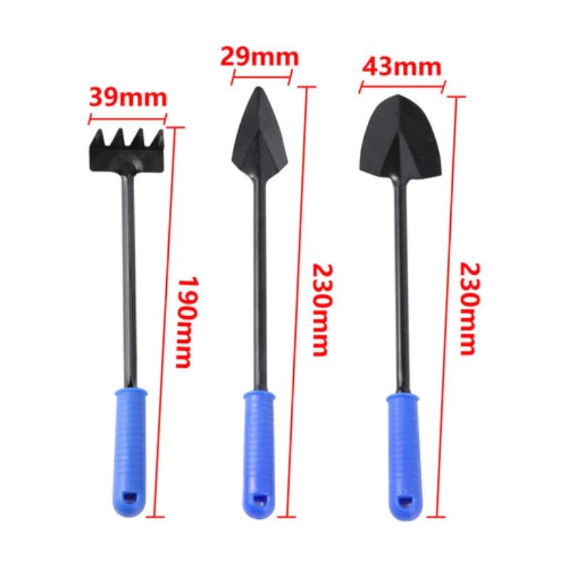 3Pcs/Set Mini Garden Tool Set For Garden - LuxNovaHub 