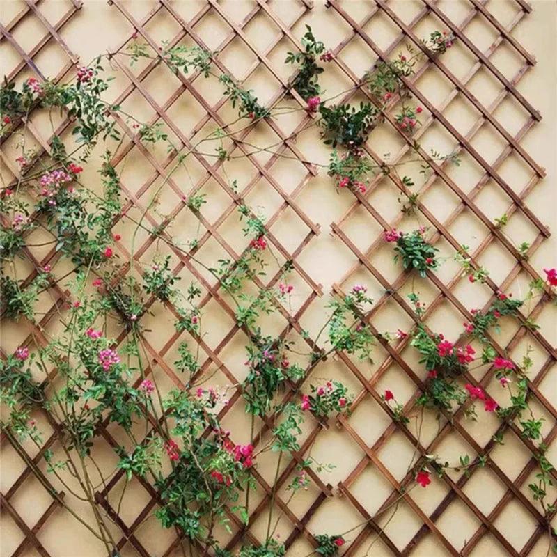 Garden Expanding Wooden Trellis - LuxNovaHub 