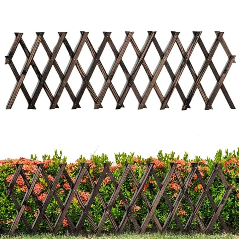 Garden Expanding Wooden Trellis - LuxNovaHub 