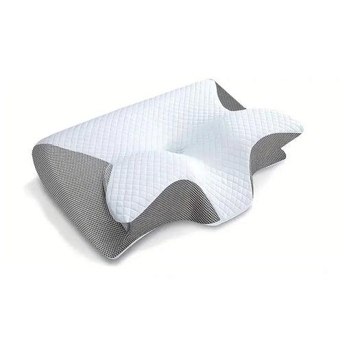 1pc Memory Foam Cervical Pillow, 2 in 1 Ergonomic - LuxNovaHub 