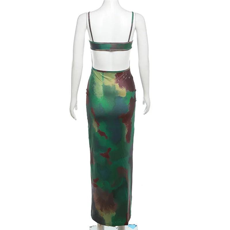 Bangniweigou Women Distressed Tie-dye - LuxNovaHub 