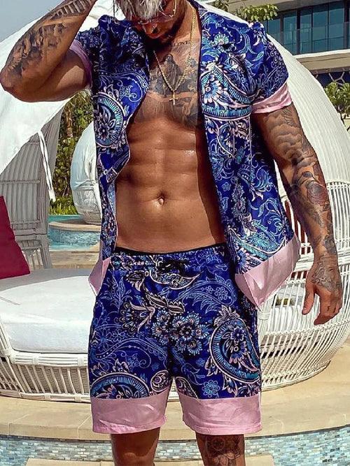 Trendy men two piece Beach Sexikinis - LuxNovaHub 